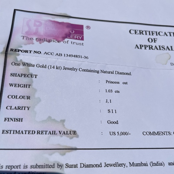 Engagement Ring *READ DESCRIPTION* - Picture 6 of 8